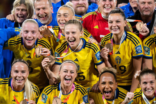 Anna Sandberg, Hanna Bennison, Rebecka Blomqvist and