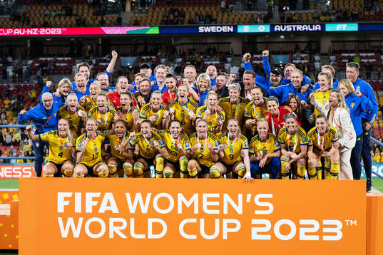 Bläddra bland fler bilder av FIFA Women's World Cup 2023, day 31, Bronze Medal Match, Sweden - Australia