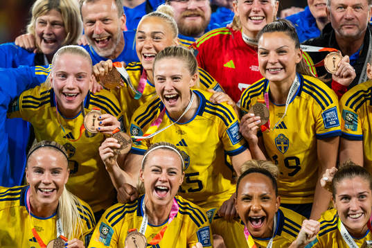 Anna Sandberg, Hanna Bennison, Rebecka Blomqvist and