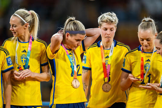 Amanda Ilestedt, Olivia Schough, Lina Hurtig and Stina