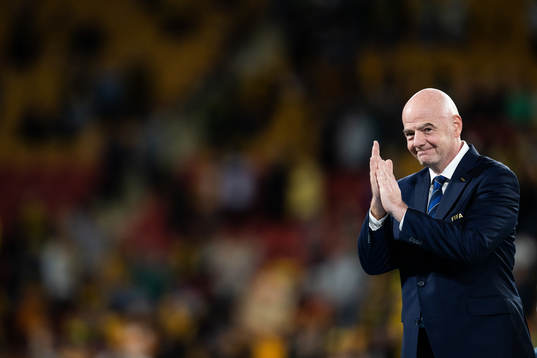 FIFA president Gianni Infantino