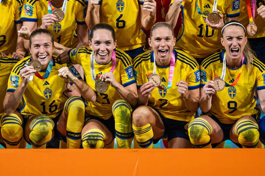 Filippa Angeldahl, Elin Rubensson, Jonna Andersson and