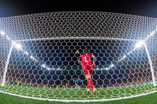 Goalkeeper Zecira Musovic of Sweden