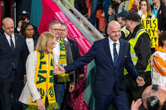 FIFA president Gianni Infantino