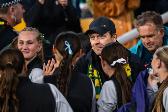 Head coach Tony Gustavsson of Australia