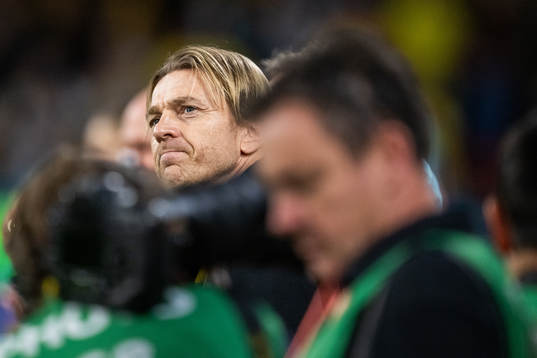 Head coach Tony Gustavsson of Australia