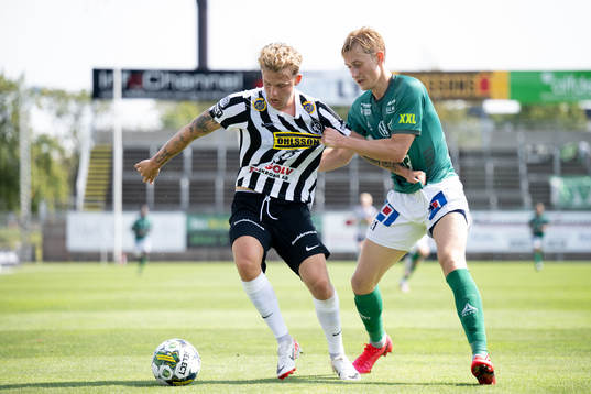 Landskronas Frederik Ihler och Brages Henry Sletsjøe