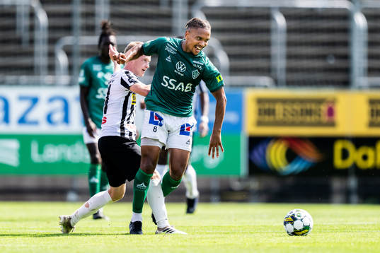 Landskronas David Edvardsson och Brages Seth Hellberg