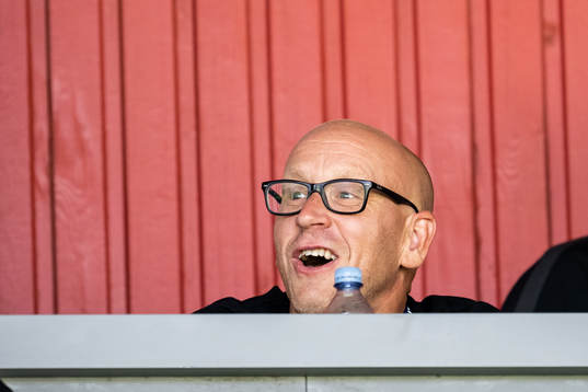 Landskronas Billy Magnusson på läktaren