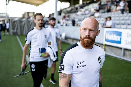 Landskronas tränare Max Mölder