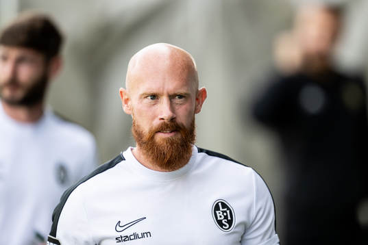 Landskronas tränare Max Mölder