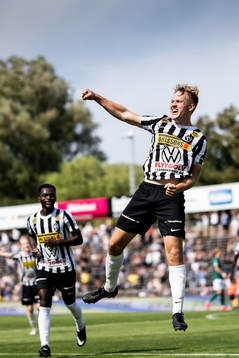 Landskronas Jesper Strid jublar