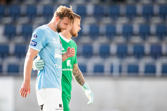 Gefles Niclas Håkansson med skada