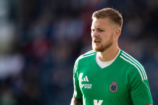 Gefles målvakt Robin Wallinder