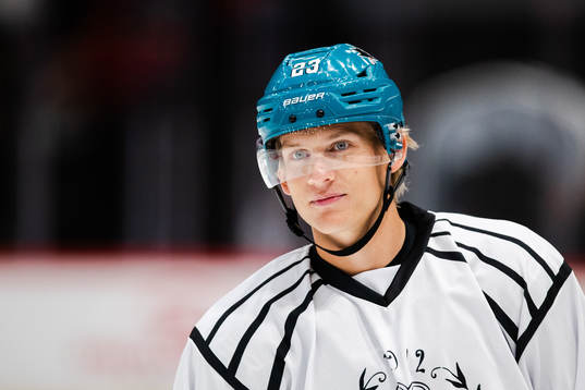 San Jose Sharks Oskar Lindblom