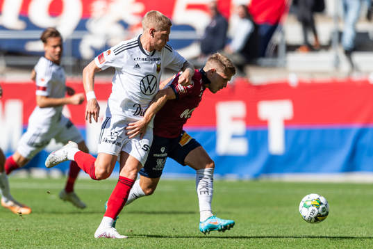 Östersunds Andre Österholm och Örgrytes Hampus Dahlqvist