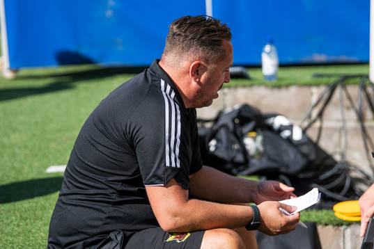 Östersunds tränare Magnus Powell