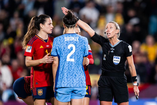 Referee Tori Penso