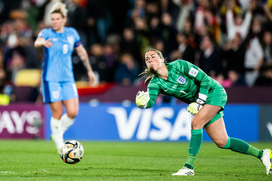 Goalkeeper Mary Earps of England