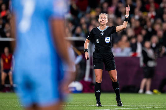 Referee Tori Penso