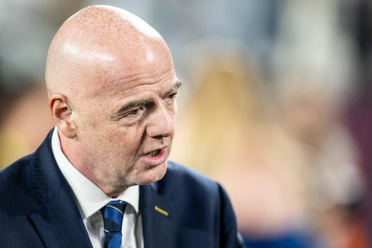 FIFA president Gianni Infantino