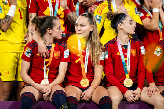 Ona Batlle and Irene Guerrero, Esther Gonzalez of Spain