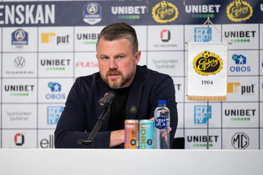 Elfsborgs manager Jimmy Thelin
