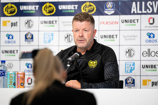 Mjällbys tränare Anders Torstensson