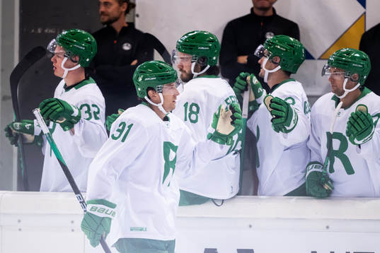 Adam Tambellini of Rögle celebrates