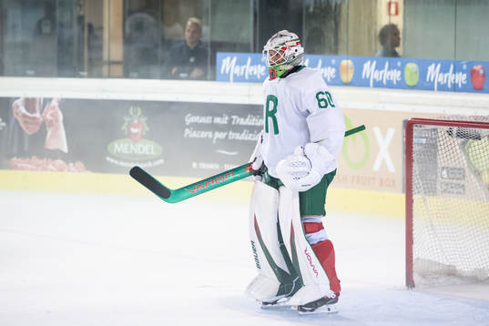 goalkeeper Petr Kvaca of Rögle celebrates