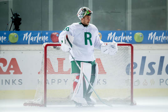 goalkeeper Petr Kvaca of Rögle