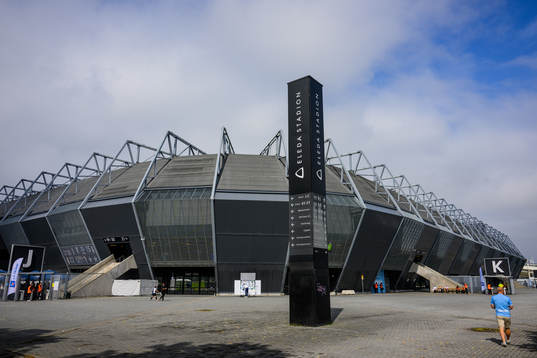 Exteriör över Eleda Stadion