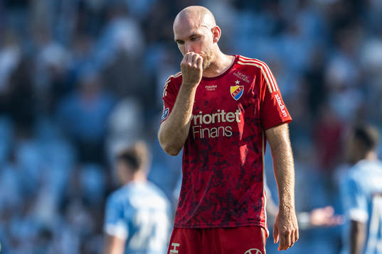 Djurgårdens Marcus Danielson deppar