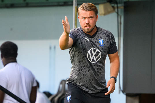 Malmö FFs assisterande tränare Theodor Olsson