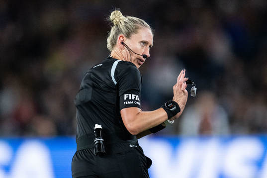Referee Tori Penso
