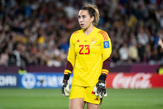 Goalkeeper Cata Coll of Spain