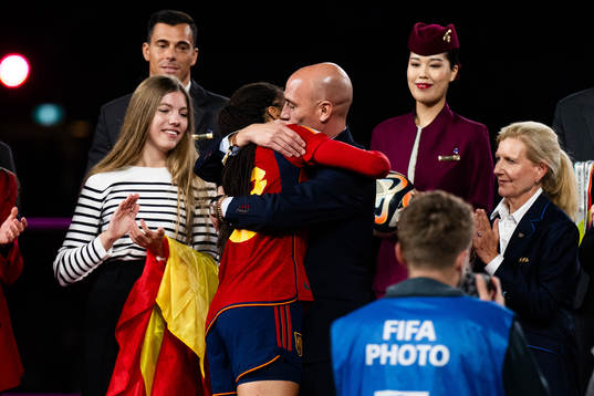 Luis Rubiales, President of the Spanish Football