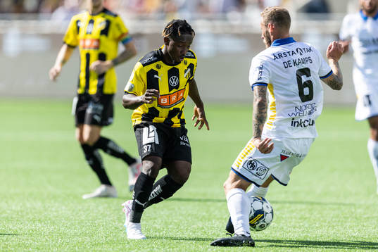 Häckens Ibrahim Sadiq och Sirius Joeri De Kamps