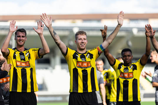Häckens Johan Hammar, Samuel Gustafson och Abdulrazaq