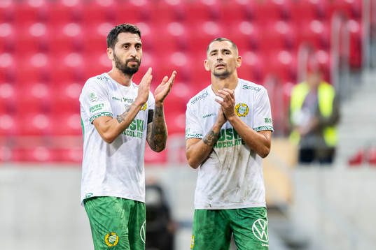 Hammarbys Loret Sadiku och Nahir Besara deppar