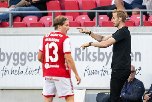 Kalmars tränare Henrik Jensen