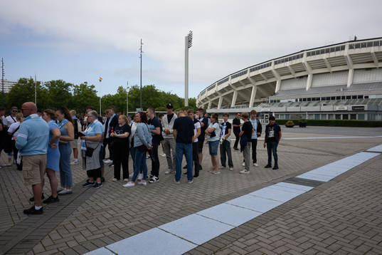 Supportradkör till insläppet