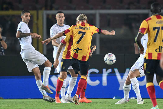 Fotboll, Serie A, Lecce - Lazio