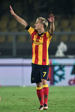 Fotboll, Serie A, Lecce - Lazio