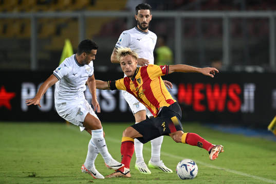 Fotboll, Serie A, Lecce - Lazio