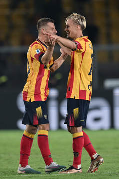 Fotboll, Serie A, Lecce - Lazio