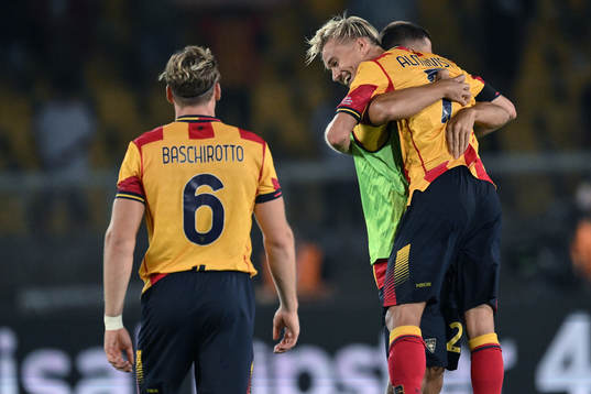 Fotboll, Serie A, Lecce - Lazio