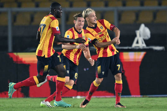 Fotboll, Serie A, Lecce - Lazio