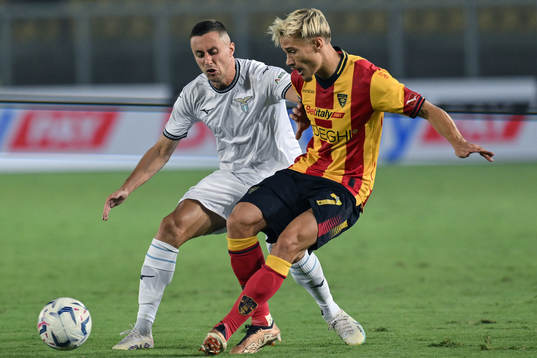 Fotboll, Serie A, Lecce - Lazio