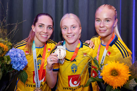 Elin Rubensson, Anna Sandberg and Stina Lennartsson of